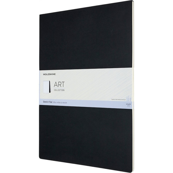 Эскизный блокнот MOLESKINE ART Soft Sketch Pad A3, без разлиновки, чёрный ARTSKPAD9