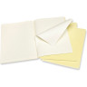Набор блокнотов MOLESKINE Cahier Journal Pocket, нелинованный, нежно-желтый, 3 шт. CH013M23