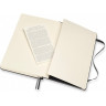 Блокнот MOLESKINE Classic Expanded Large, без разлиновки, чёрный QP062EXP
