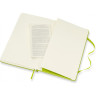 Блокнот MOLESKINE CLASSIC LARGE нелинованный, лаймовый QP062C2
