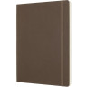 Блокнот MOLESKINE Classic Soft Pocket, без разлиновки, коричневый QP613P14