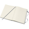 Блокнот MOLESKINE Classic XLarge, нелинованный, синий сапфир QP092B20