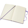 Блокнот MOLESKINE LE HARRY POTTER LARGE линейка, блестящий фиолетовый LEHP02QP060E