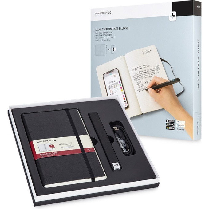 Набор MOLESKINE Smart Writing: Paper Tablet и Smart Pen+ PTSETA